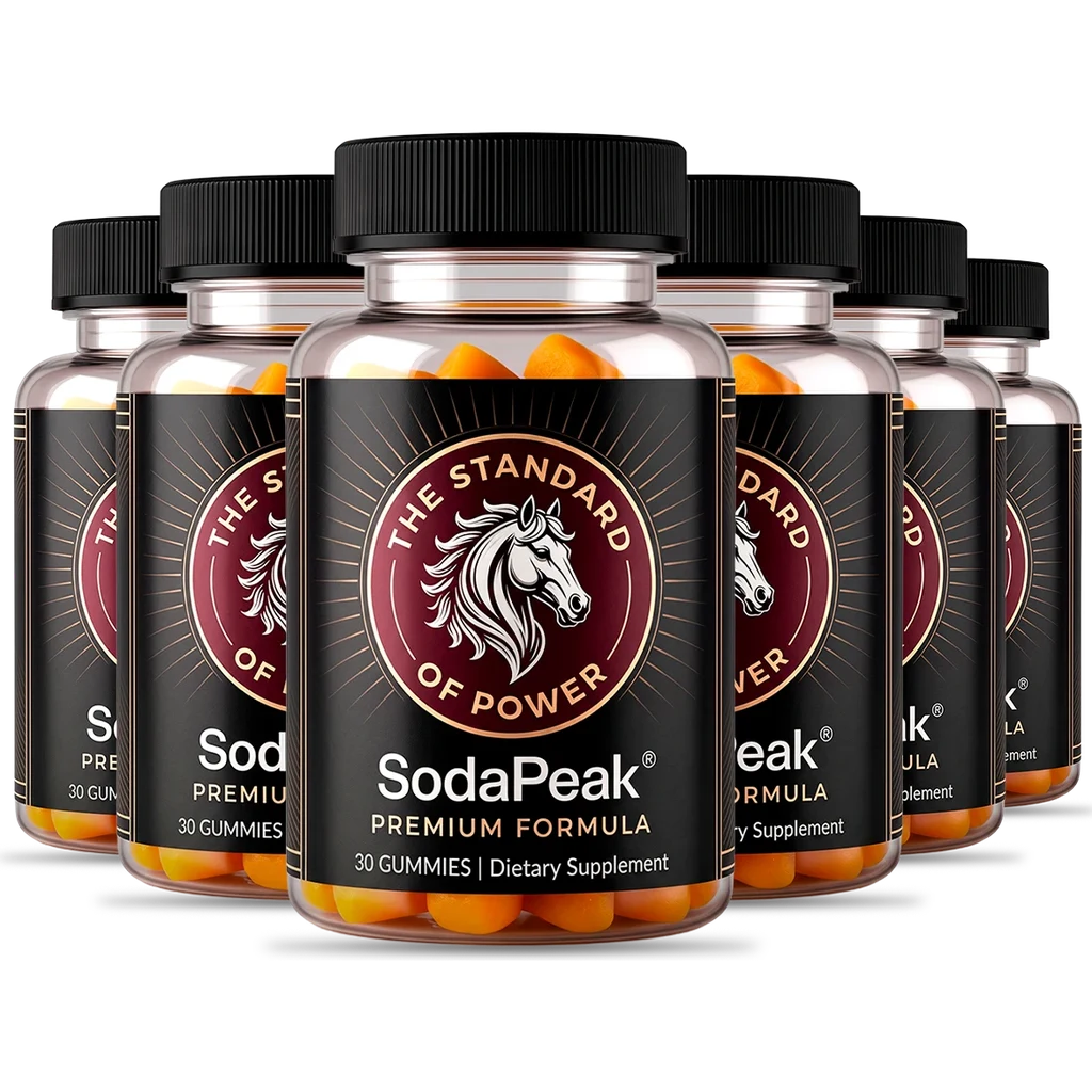 SodaPeak 6 bottles